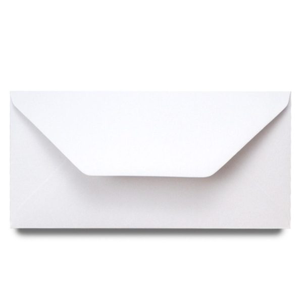White DL Envelope