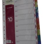 office point file dividers 10