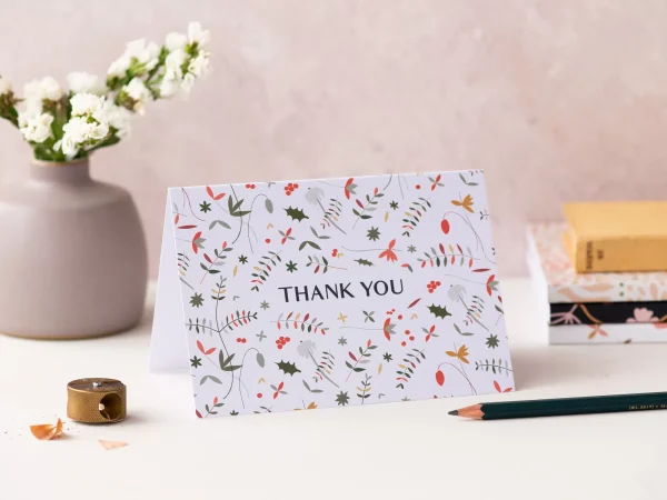 Thank You Card- A6 Sponge