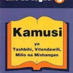 Kamusi ya Tashbihi,Vitendawili,Milio na Mishangao