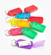 Key Tags 4pcs a pack