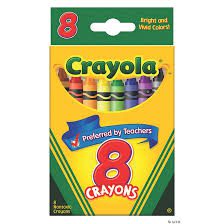 Crayola Crayons 52-3008 8pcs
