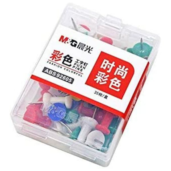 MG Colorful Push Pins ABS916DP-35