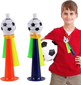Plastic Trumpet Toy for Kids Football Fans