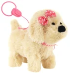 Fluffy Plush Walking andTalking Dog Toy