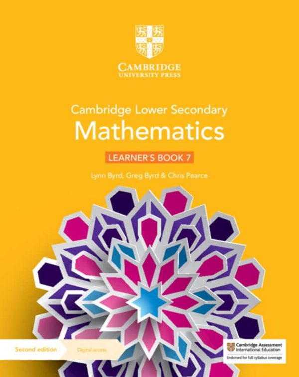 Cambridge Lower Secondary Mathematics Learners Book 7 with Digital Access
