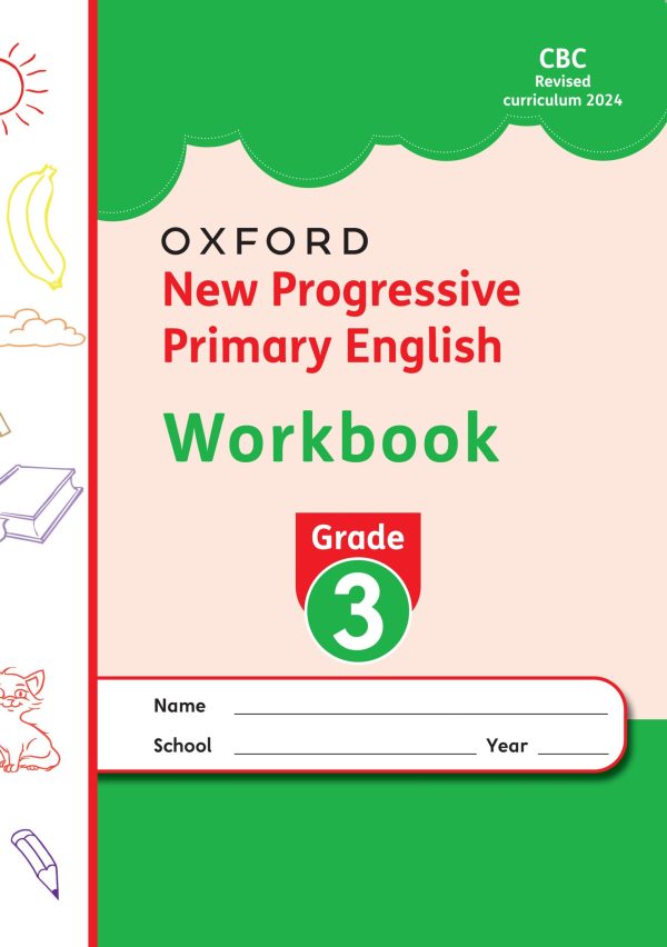 New Progressive Primary English Workbook Grade 3 2024 Ed