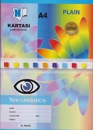 Kartasi A4 96 Plain Drawing Exercise Book