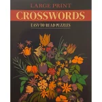 Large Print Crosswords Easy To Read Puzzles Flower
