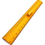 Wooden Black Board Ruler