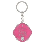 Daughter of the King of Kings Epoxy and Metal Key Ring