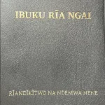 IBUKU RĪA NGAI - RĪANDĪKĪTEO NA NDEMWA NENE (GIKUYU BIBLE - WITH LARGE FONT)