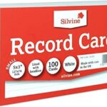 Record Cards Ruled 5×3
